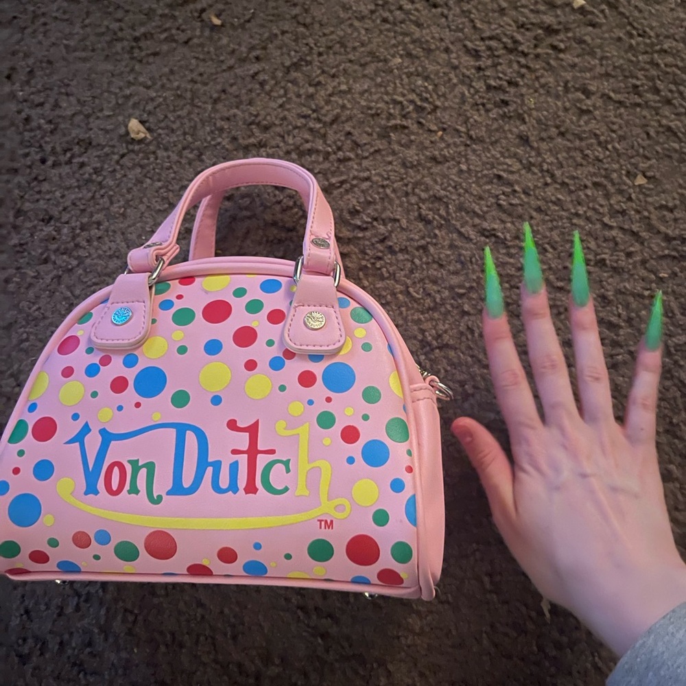 Pink con Dutch purse